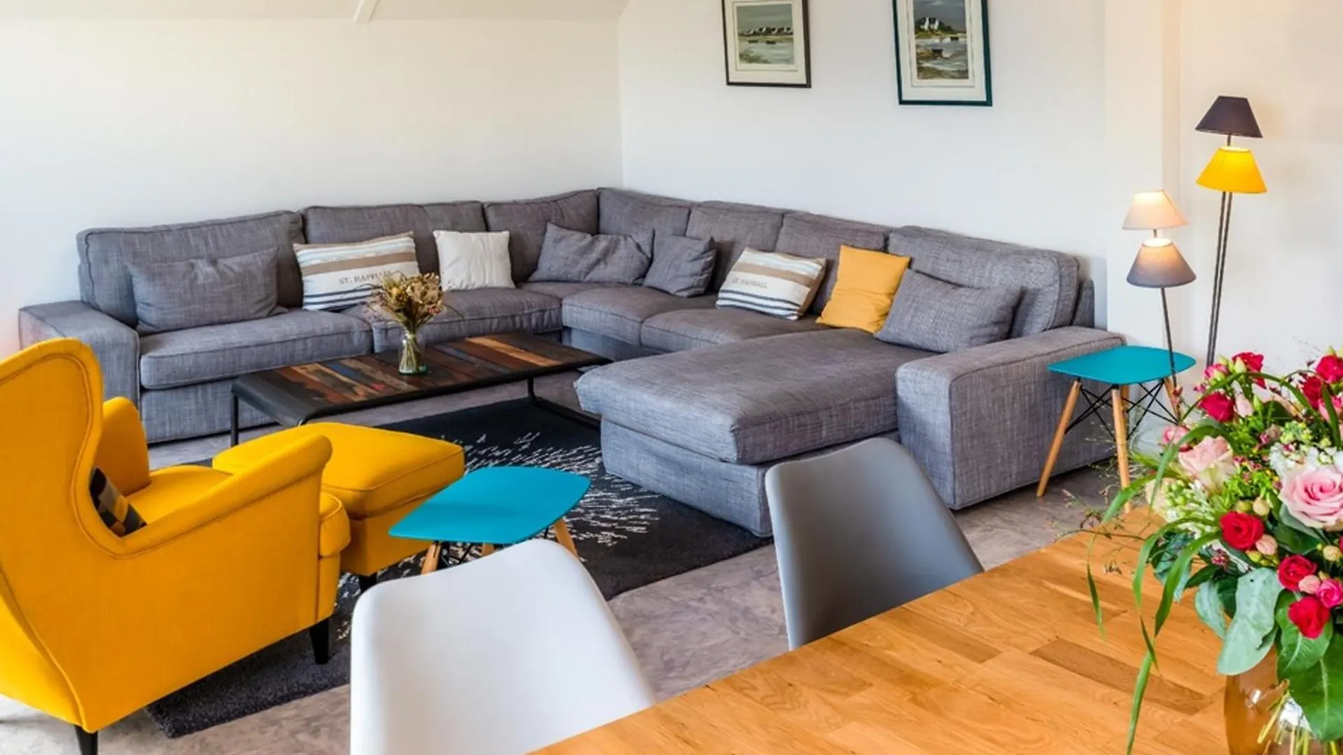 Larmor-Plage : Appartement T3 Avec Terrasse Et Garage - Fr-1-349-155 0*,  France